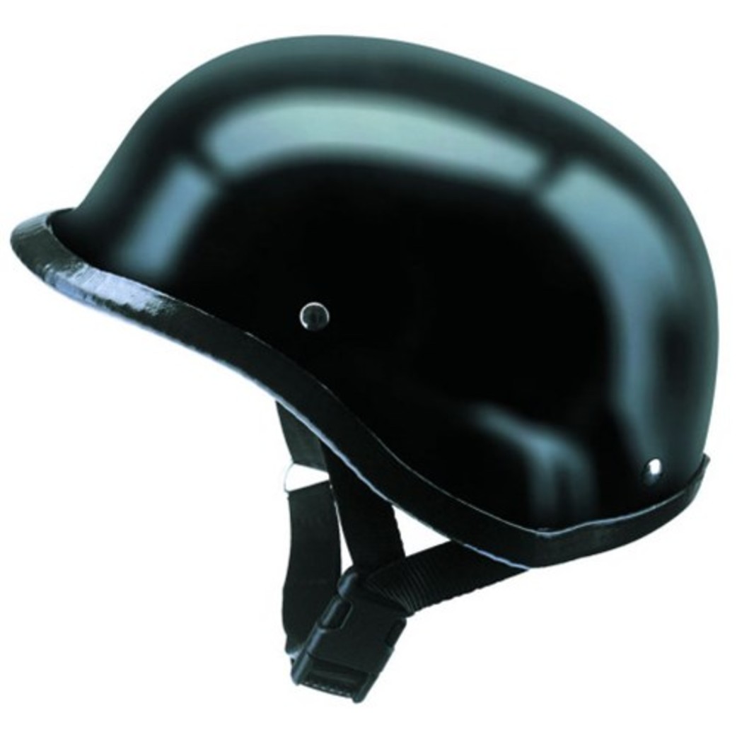 RB-200 schwarz matt Jethelm Retrohelm Halbschale Fiberglas Scooter-Helm