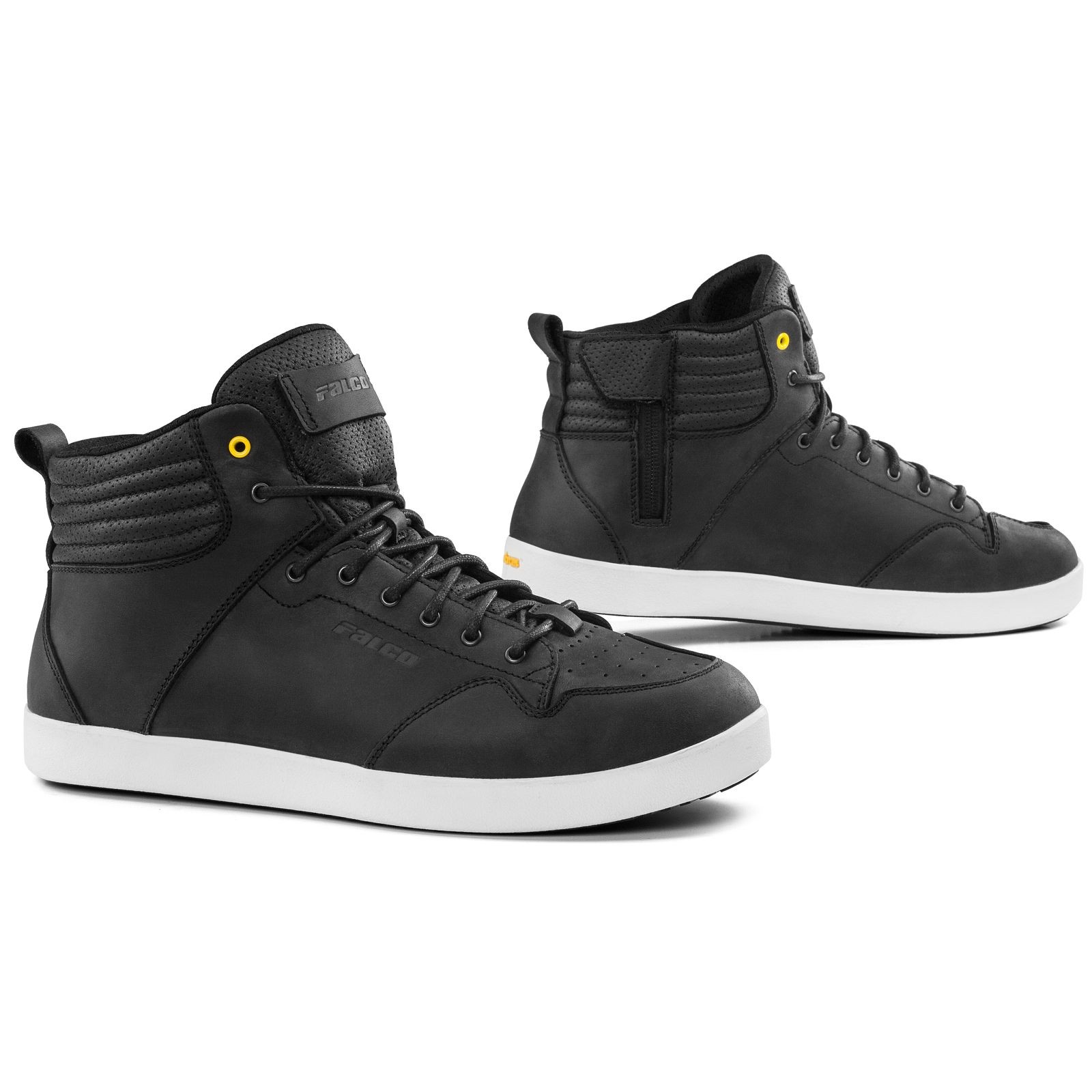 Motorradschuhe Tensho schwarz Sneaker wasserdicht perforiert CE