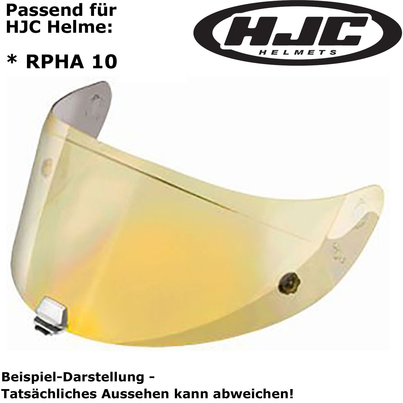RPHA 10 Plus silber Max Vision vorbereitet Visier HJC HJ20 P für Helm R-PHA 10 