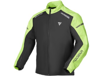 Hydroflex schwarz gelb Regenjacke Motorrad atmungsaktiv wasserdicht elastisch