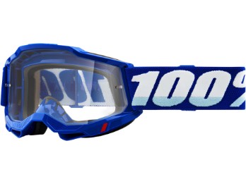 Accuri 2 OTG Blue Crossbrille für Brillenträger BMX MX Moto Cross