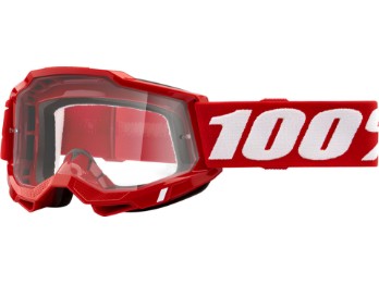Accuri 2 OTG Neon Red Crossbrille für Brillenträger BMX MX Moto Cross