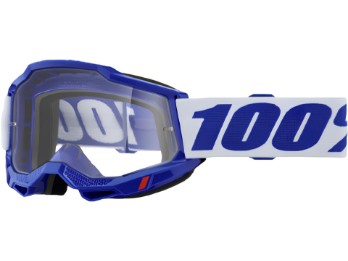 Accuri 2 OTG Blue White Crossbrille für Brillenträger BMX MX Moto Cross