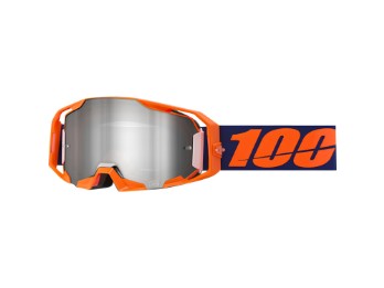Armatic Neon Orange Crossbrille MTB Moto Bike UHD