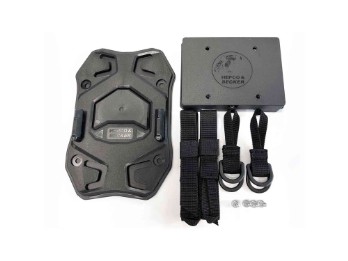 Seatpad Basic mit Gegenhalter zur Befestigung von Hecktaschen an Soziussitz