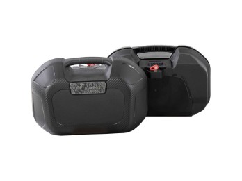 Orbit schwarz Seitenkoffer Set für C-Bow Halter 2x15 Liter