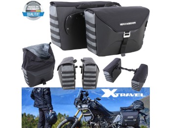 Seitenkoffer Xtravel für C-Bow anthrazit SET 2x19 Liter Seitentaschen Motorrad
