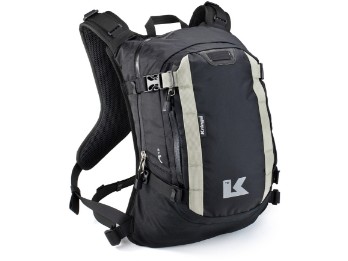 R15 schwarz Motorrad-Rucksack mit Quadloc-Lite-Gurtsystem Cordura Hüftgurt 15 Liter