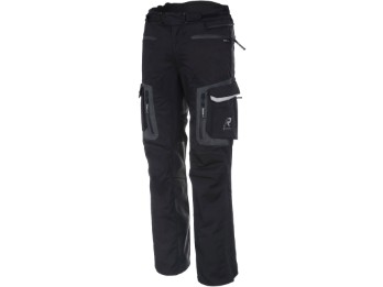 Gore-Tex Motorradhose Rimo-R schwarz titan 2Lagen-Laminat Cordura viel Belüftung