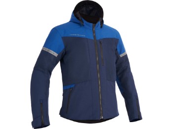 Rexbo V2 navy blau Motorradjacke CE AA Mesh wasserdicht Membran herausnehmbar mit Protektoren