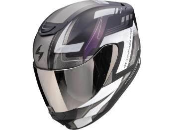 Integralhelm EXO-391 CAPTOR matt schwarz chamäleon mit Not-Entriegelungssystem und ECE 22.06