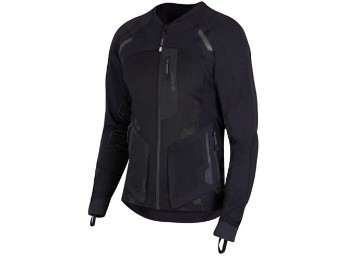 Action Pro MK2 schwarz Protektorenjacke Herren CE A Panzershirt Mesh luftdurchlässig