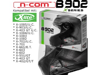 Headset B902 X N-COM für X-1005 X-903 X-403 X-1004 X-1003 X-1002 X-702 X-701