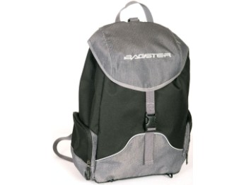 Motorrad-Rucksack BLOCK 25 Liter 17 Zoll Computertasche mit Helmnetz Brustgurt und reflektierenden Elementen