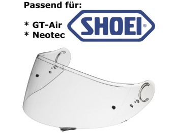 Visier CNS-1 für Helm GT-Air und Neotec klar transparent vorbereitet für Pinlock