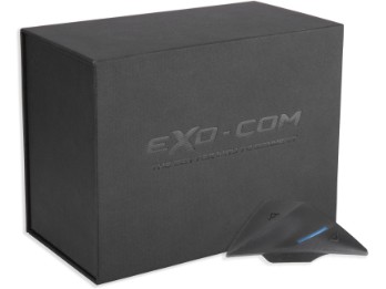Headset EXO-COM für EXO-520 / EXO-930 / EXO-S1 / EXO-HX1 / EXO-TECH Carbon Motorrad Bluetooth 5 HD DynaMesh uClear