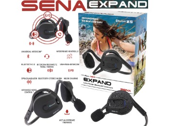 Headset Expand wasserdicht schweißfest Bluetooth Outdoor 4-Wege-Intercom 900m