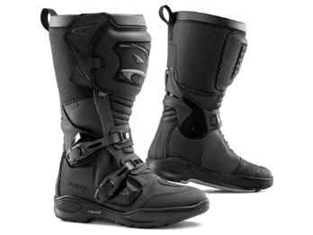Avantour 3 schwarz Motorradstiefel CE Sympatex Eso-Motion 2 D3O Protektoren wasserdicht Premium-Leder