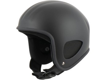 SRM Slight 3 schwarz matt Jethelm Kulthelm Fiberglas leicht Doppel-D Brillenhalterung