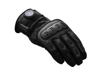 Orsa OR4 schwarz Motorradhandschuhe CE BOA-Fit Verschluss Stretch Touch