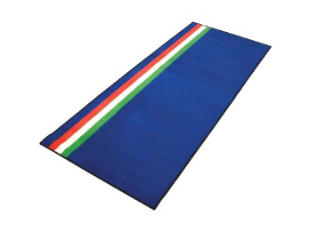 Motorradteppich Werkstatt Garagenmatte Italian Flag Geschenkartikel 190 x 80 cm