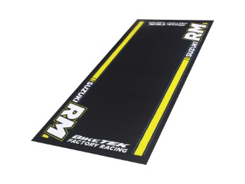 Motorradteppich Werkstatt Garagenmatte Suzuki RM Geschenkartikel 190 x 80 cm