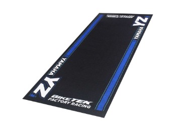 Motorradteppich Werkstatt Garagenmatte Yamaha MX Geschenkartikel 190 x 80 cm