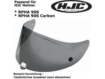 Visier HJ-29 für RPHA 90S / RPHA 90S Carbon stark getönt Pinlock vorbereitet
