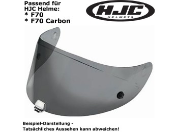 Visier HJ-32 für F70 / F70 Carbon stark getönt Pinlock vorbereitet