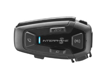 U-Com 8R Einzelset Motorrad-Headset Gruppen-Mesh 2.0 Bluetooth 40mm HD-Lautsprecher
