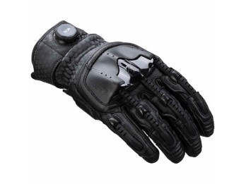 Handroid POD MK5 schwarz Motorradhandschuhe mit kurzer Stulpe CE BOA-Verschluss Protektoren