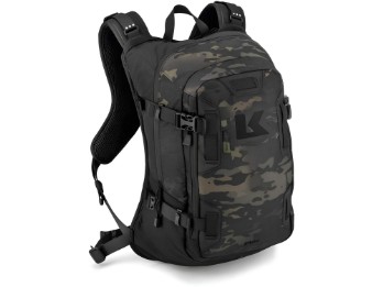 Rucksack R20 Multicam schwarz 20 Liter Motorrad-Rucksack Cordura reflektierend