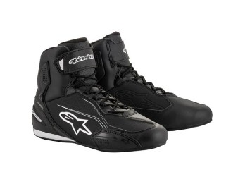 Faster 3 schwarz Motorradschuhe 3D-Mesh extrem leicht