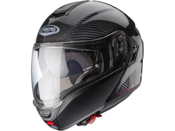 Klapphelm LEVO CARBON mit Panorama Sichtfeld P/J Homologation Sonnenblende und Pinlock