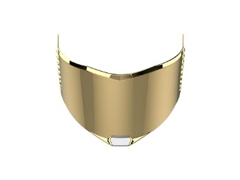 Visier für Helme FF805 Thunder iridium gold