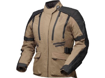 Lucano Lady safari schwarz 3-in-1 Motorradjacke CE AA wasserdicht Thermofutter Protektoren