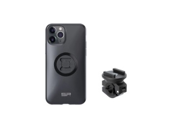 Spiegelhalterung Moto Mirror Bundle LT Motorrad für Apple iPhone 11 Pro / XS / X