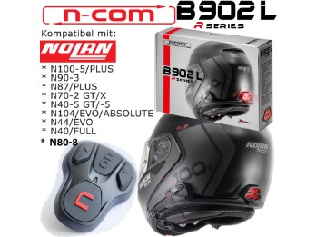 Headset B902L R N-COM für N100-5 N90-3 N80-8 N87 N70-2 N40 N104 N44 mit Notbremslicht