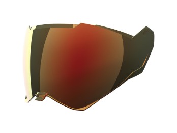 Visier iridium rot für Helm X.WST3