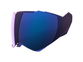 Visier iridium blau für Helm X.WST3