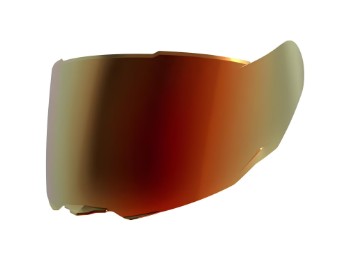 Visier iridium rot für Helm Y.100R