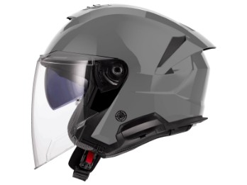 OF618 Verso II SOLID Nardo grey Jethelm ECE 22.06 mit Sonnenblende
