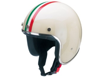 Jethelm RB-762 Italia mit ECE und verchromten Kantenschutz inkl. Helmschirm