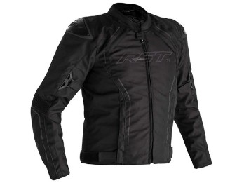 S-1 schwarz Motorradjacke Herren CE AA mit Thermofutter wasserdicht Protektoren