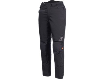 Gore-Tex Motorradhose 4-ROADS schwarz Cordura Ganzjahres-Hose mit D3O Air XTR Protektoren CE AA