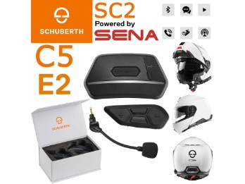 SC2 Kommunikationssystem für den Schuberth C5 und E2