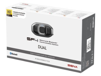 Headset SF4 HD Motorrad Bluetooth 4.1 Doppelset 4-Wege-Intercom HD-Lautsprecher