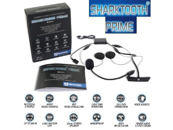 Headset SharkTooth PRIME für Shark Motorradhelme Intercom