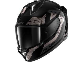 Integralhelm SKWAL i3 Rhad Glossy KUA mit LED Sonnenblende und Max Vision Pinlock ECE 22.06