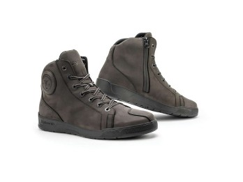 Tank WP ash Motorrad-Sneaker CE wasserdicht Nubuk-Leder D3O